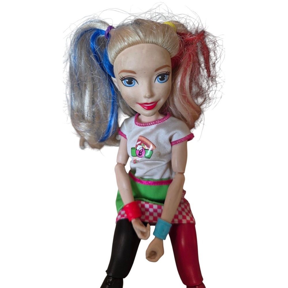 Rare Harley Quin 12" Action Figure. Checkered Skirt. Collectible.